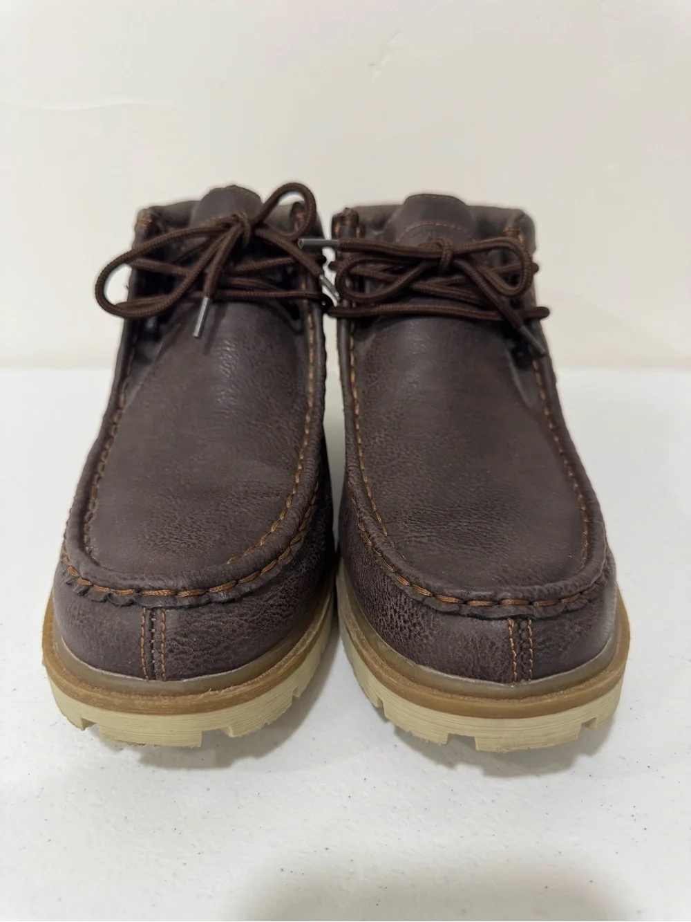 Lugz Elm Chukka Boot Dark Brown Men's 9.5 MELMGV-2089 Casual Moc Toe